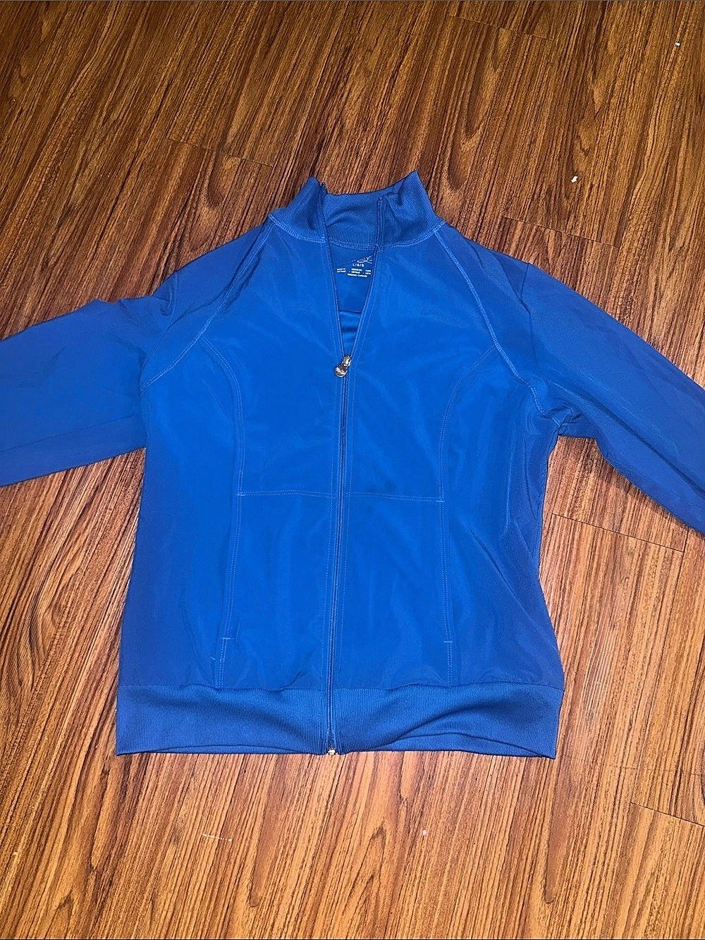Cherokee Infinity Lightweight Zip Jacket Blue Large Like New